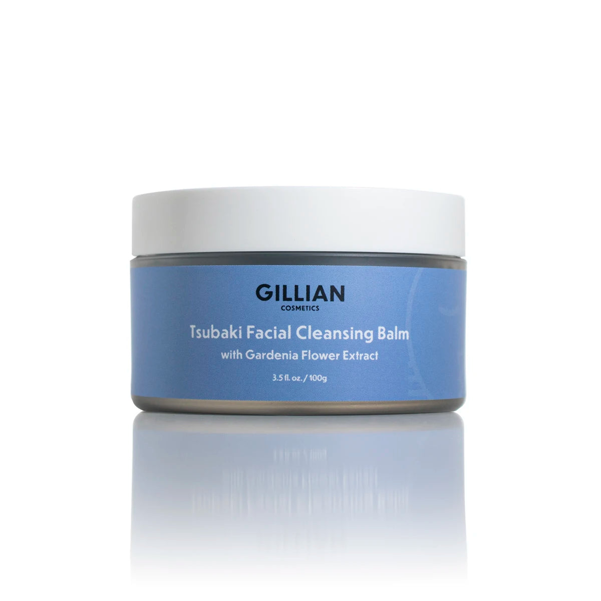 Gillian Cosmetics Tsubaki Facial Cleansing Balm with Gardenia Flower Extract; Remover & Face Cleanser, Sensitive Skin