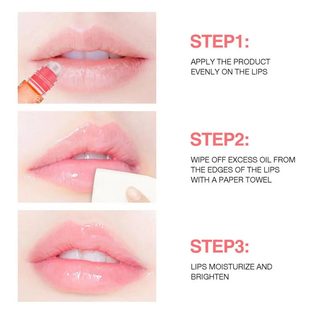 Roll On Lip Gloss Glossy Lip Make-up For Kids And Teens Fruit Flavored Lip Gloss For Kids Safe, Non Toxic Kids Makeup