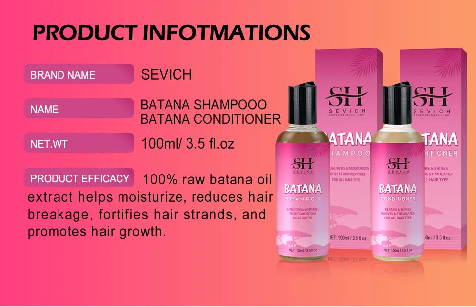 Natural 100% Pure Batana Oil For Hair Growth Batana Oil Butter Hair Mask From Honduras Hair Loss Treatment For Black Men & Women
