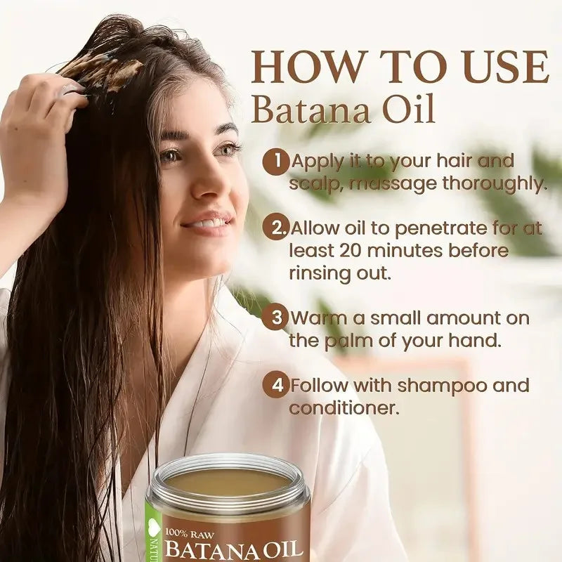 1/2/3pcs Batana Oil Hair Mask Repair Conditioner Dry Damage Smooth Soften Frizzy Anti Hair Loss Nourishing Scalp Care