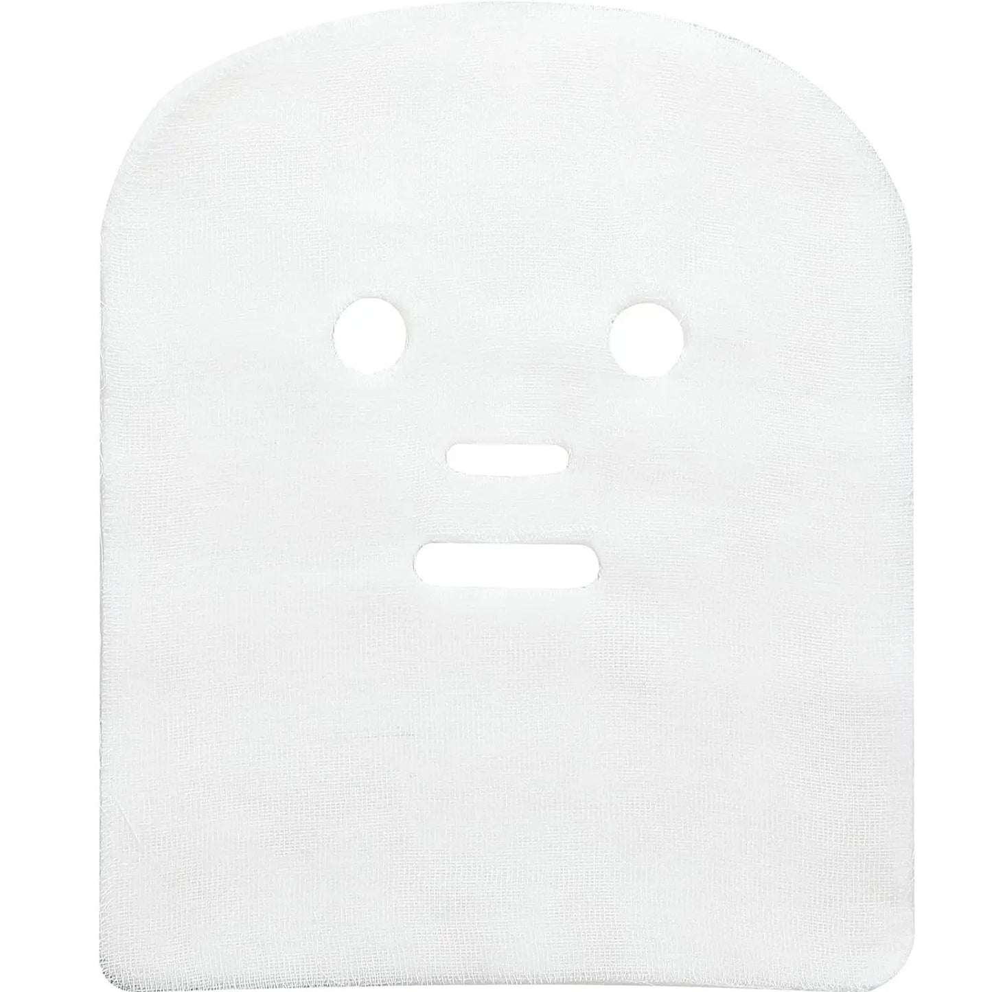100PCS White Soft Disposable Gauze Face Mask Pure Cotton Paper Sheet Beauty Salon Special Gauze Absorption Non-Irritating