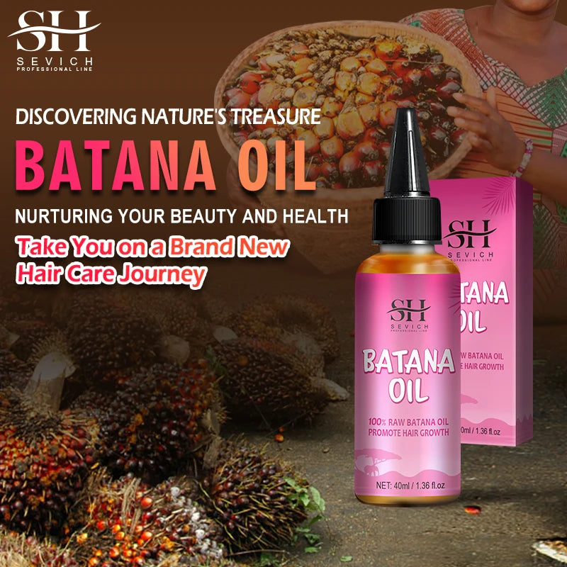 Fast Hair Growth Set Batana oil Traction Alopecia Hair Mask Anti Break Loss Hair Growth Oil Baldness Treatment chebe hair oil
