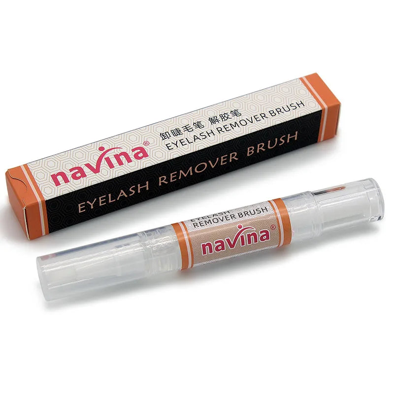 Navina Professional Lash Glue Remover Brush Eyelashes Gel Remover Pen Eyelash Extension 8ml High Quality Lashes Glue Remover
