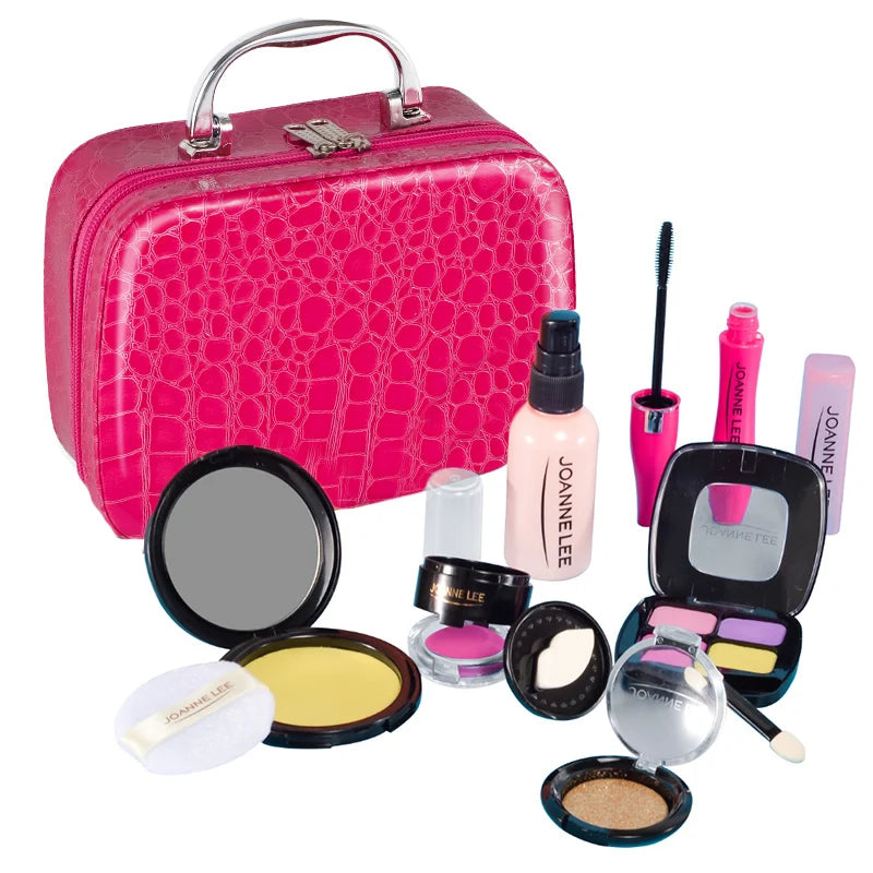DIY Pretend Play Make Up Set Simulation Cosmetics House Handbag Educational Toys Gifts For Children Girls Kids