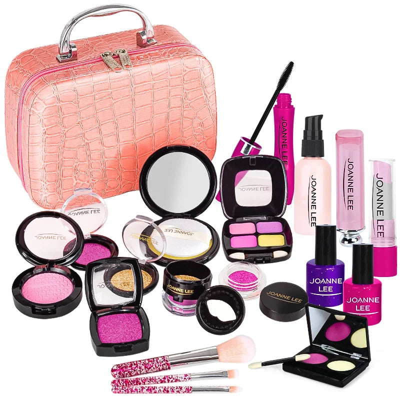 DIY Pretend Play Make Up Set Simulation Cosmetics House Handbag Educational Toys Gifts For Children Girls Kids