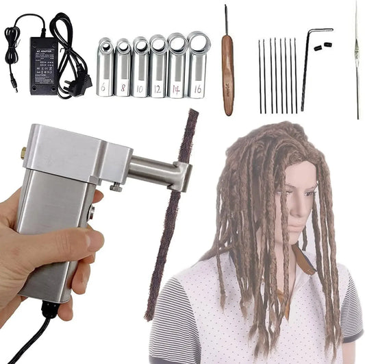 Dreadlocks Machine,Automatic Chemical Fiber Dreadlock Machine for Locs Instant Dreadlock Easily Electric Dreadlocks Machine