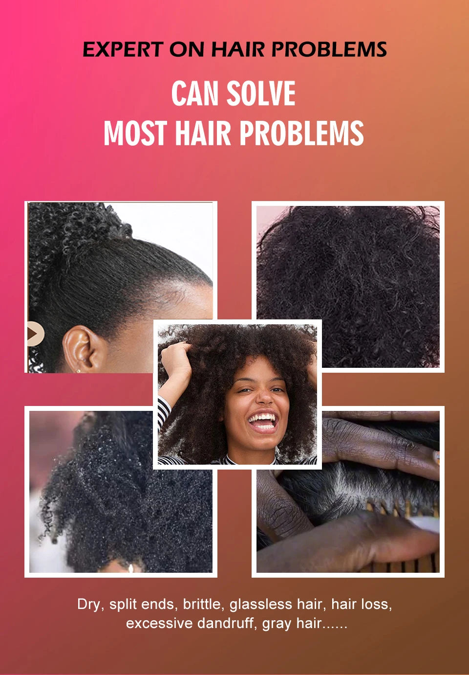 Natural 100% Pure Batana Oil For Hair Growth Batana Oil Butter Hair Mask From Honduras Hair Loss Treatment For Black Men & Women