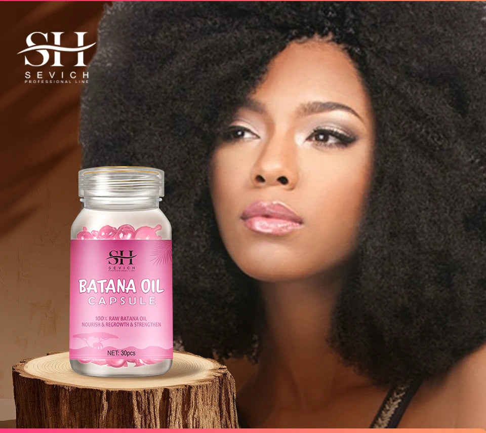Natural 100% Pure Batana Oil For Hair Growth Batana Oil Butter Hair Mask From Honduras Hair Loss Treatment For Black Men & Women