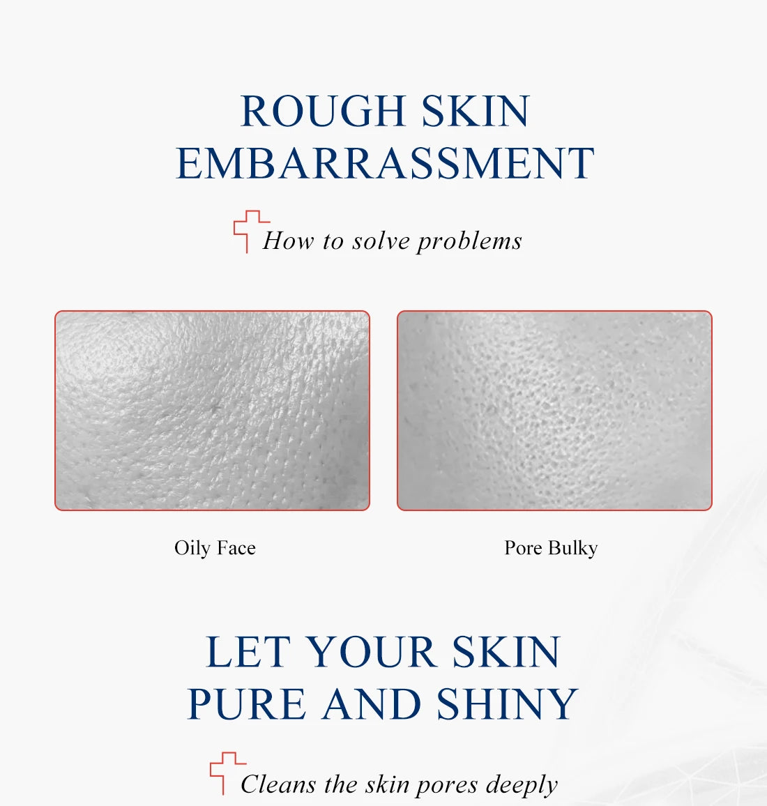 Foaming Exfoliating Mousse Deep Remove Cleaning All Skin Types Wash Face Smooth Moisturizing Skin Exfoliator Unblock Pores 60ML