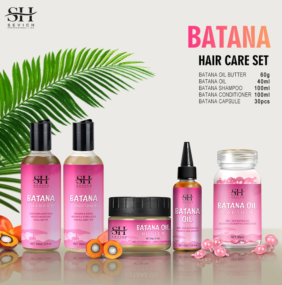 Natural 100% Pure Batana Oil For Hair Growth Batana Oil Butter Hair Mask From Honduras Hair Loss Treatment For Black Men & Women