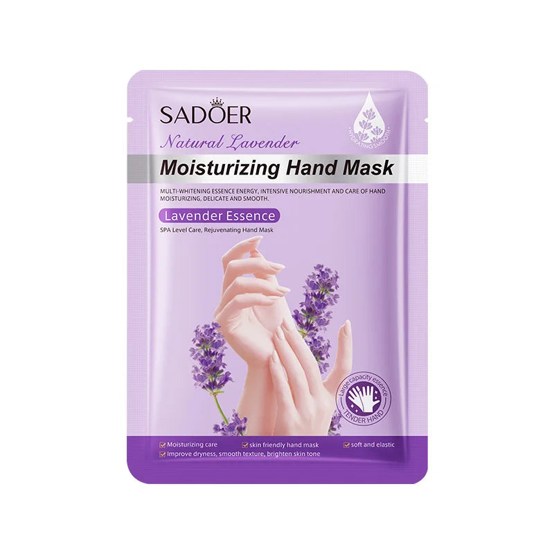 5pack Moisturizing Hand Mask Spa Gloves Exfoliating Hand Patches Gloves Whitening Peeling Remove Dead Skin Lavender Hand Mask