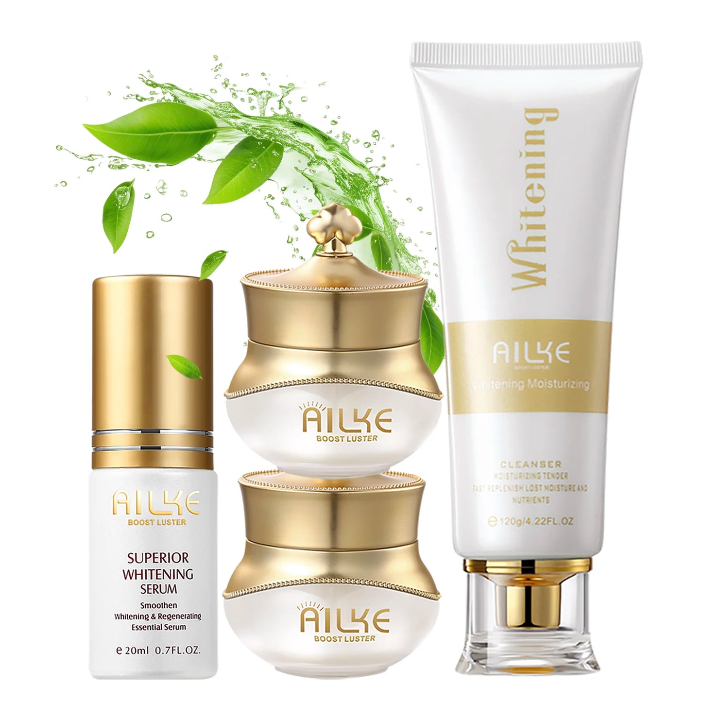 AILKE Anti-Aging Wrinkle Whitening Skin Care Face Cream With Collagen Rose Moisturizing Brightening Women Facial Korean Cosmetic