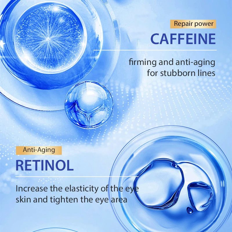 Remove Wrinkles Eye Cream Anti Dark Circles Bags Puffiness Fade Eye Fine Line Tighten Whiten Under Eyes Skin Care