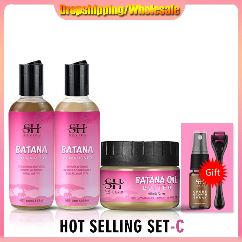 Natural 100% Pure Batana Oil For Hair Growth Batana Oil Butter Hair Mask From Honduras Hair Loss Treatment For Black Men & Women
