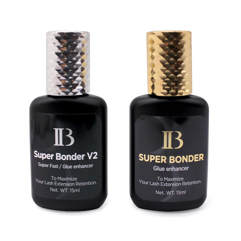 IBeauty Super Bonder V2 Fast Fixing Agent Eyelashes Extensions 15ml Lash Glue Enhancer Korea IB Adhesive Hardener Makeup Tools