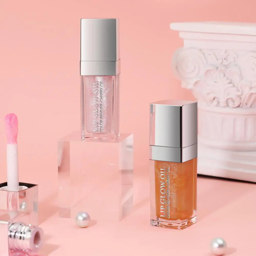 1pc Crystal Jelly Lip Grow Oil For Lipstick Lip Oil Hydrating Lip Serum Tint Lips Care Makeup Cosmetic