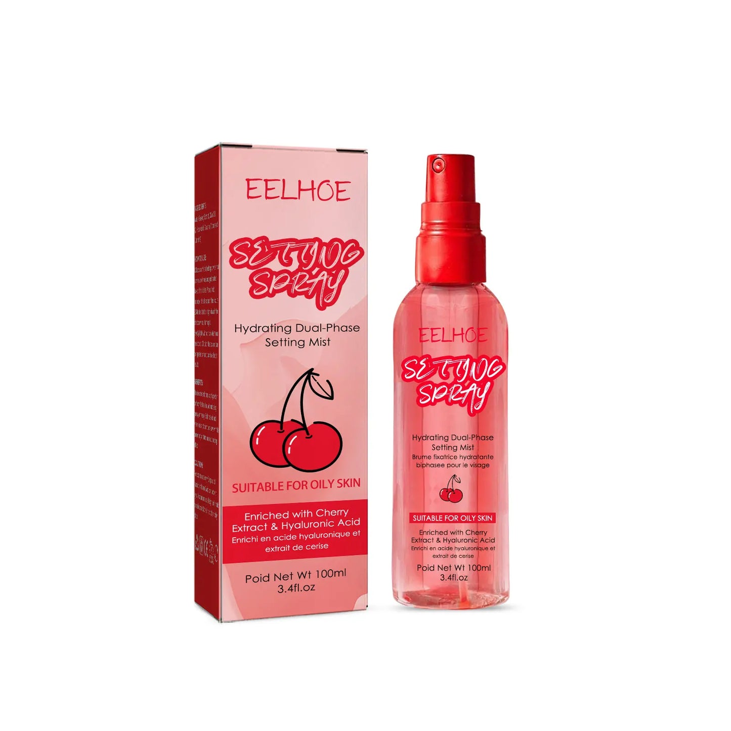 Makeup Setting Spray Moisturizing Spray Oil Control Waterproof Not Easy To Temove Makeup Fast Film-Forming fFacial Cosmetics