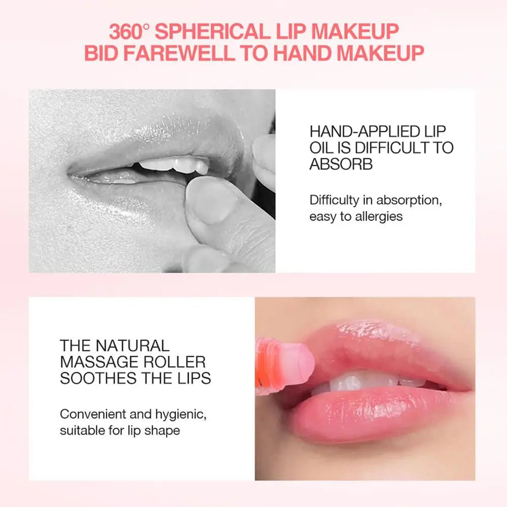 Roll On Lip Gloss Glossy Lip Make-up For Kids And Teens Fruit Flavored Lip Gloss For Kids Safe, Non Toxic Kids Makeup