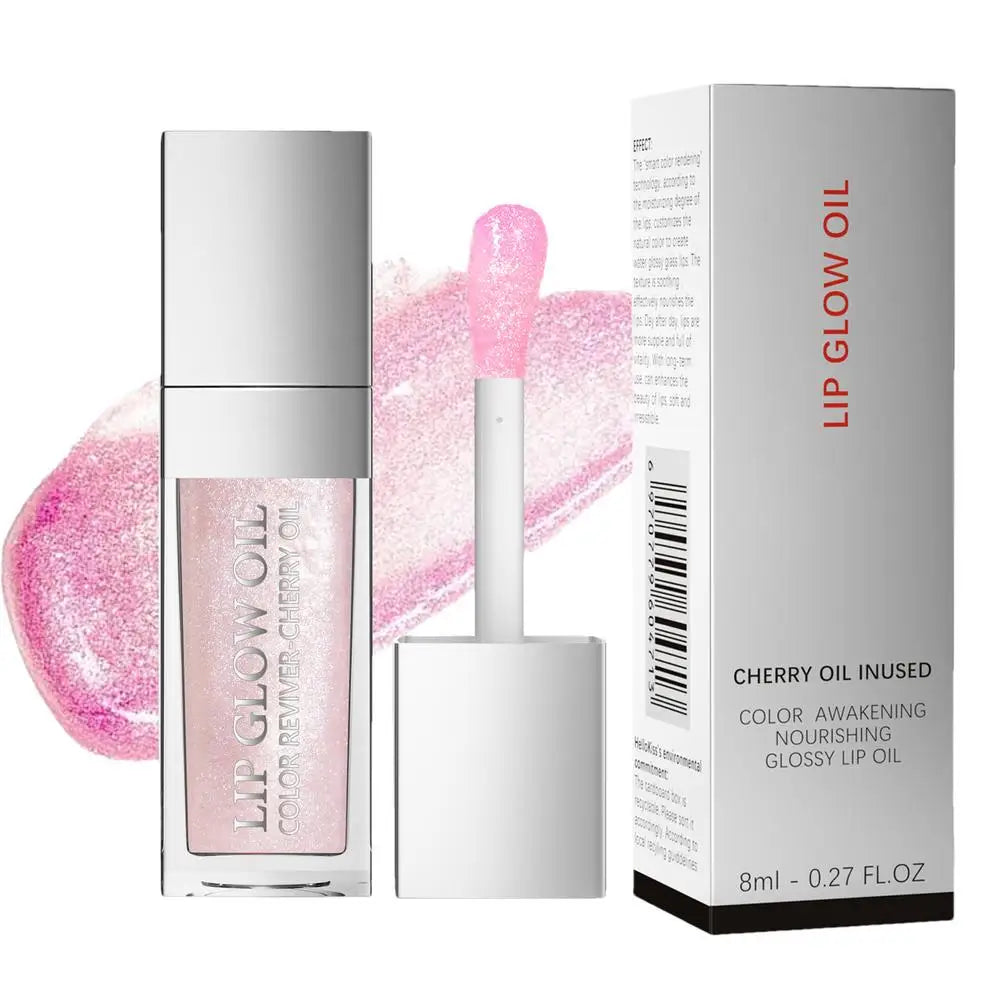 1pc Crystal Jelly Lip Grow Oil For Lipstick Lip Oil Hydrating Lip Serum Tint Lips Care Makeup Cosmetic