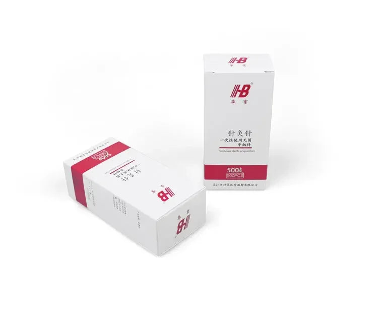 6000 Acupuncture Needles, Single Use,12 Boxes/Lot, 500pcs/Box, 1 Tube/10 Needles, HB